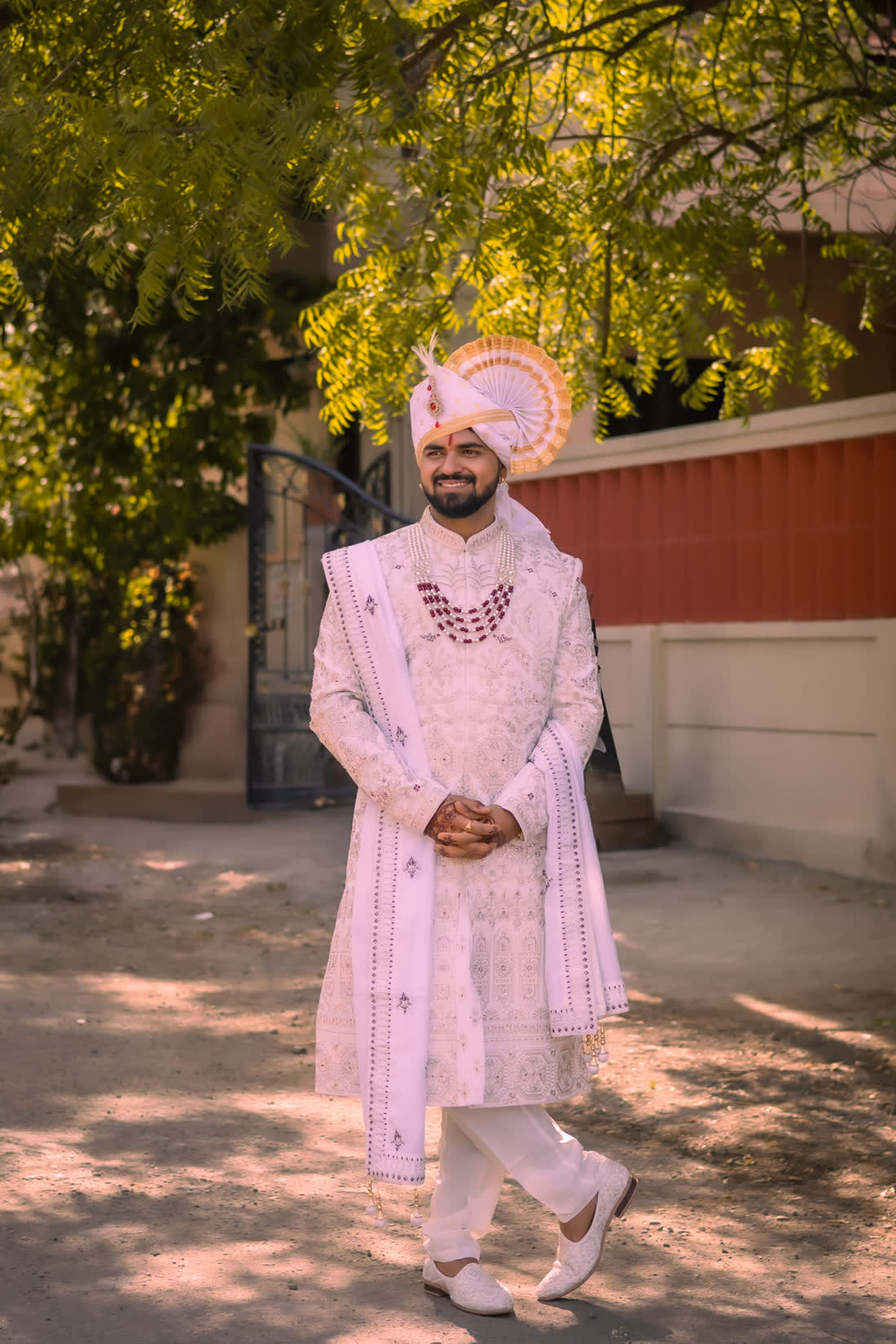 Sameer photographed outdoors